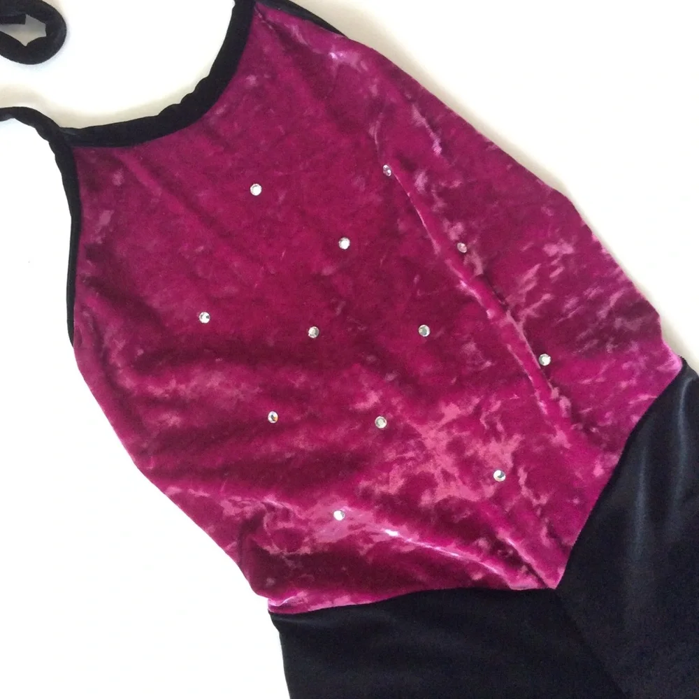 Georgie Girl Velvet Rhinestone Costume Child Lg
